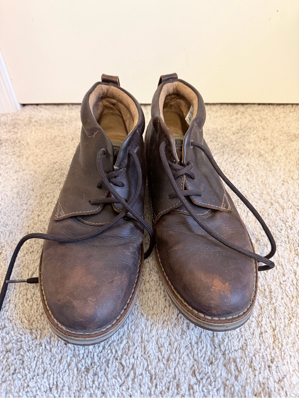 Men's Brown Leather Boots